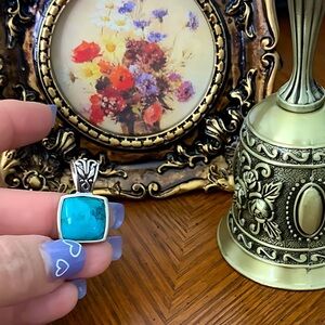 Turquoise 925 Sterling Silver Pendant